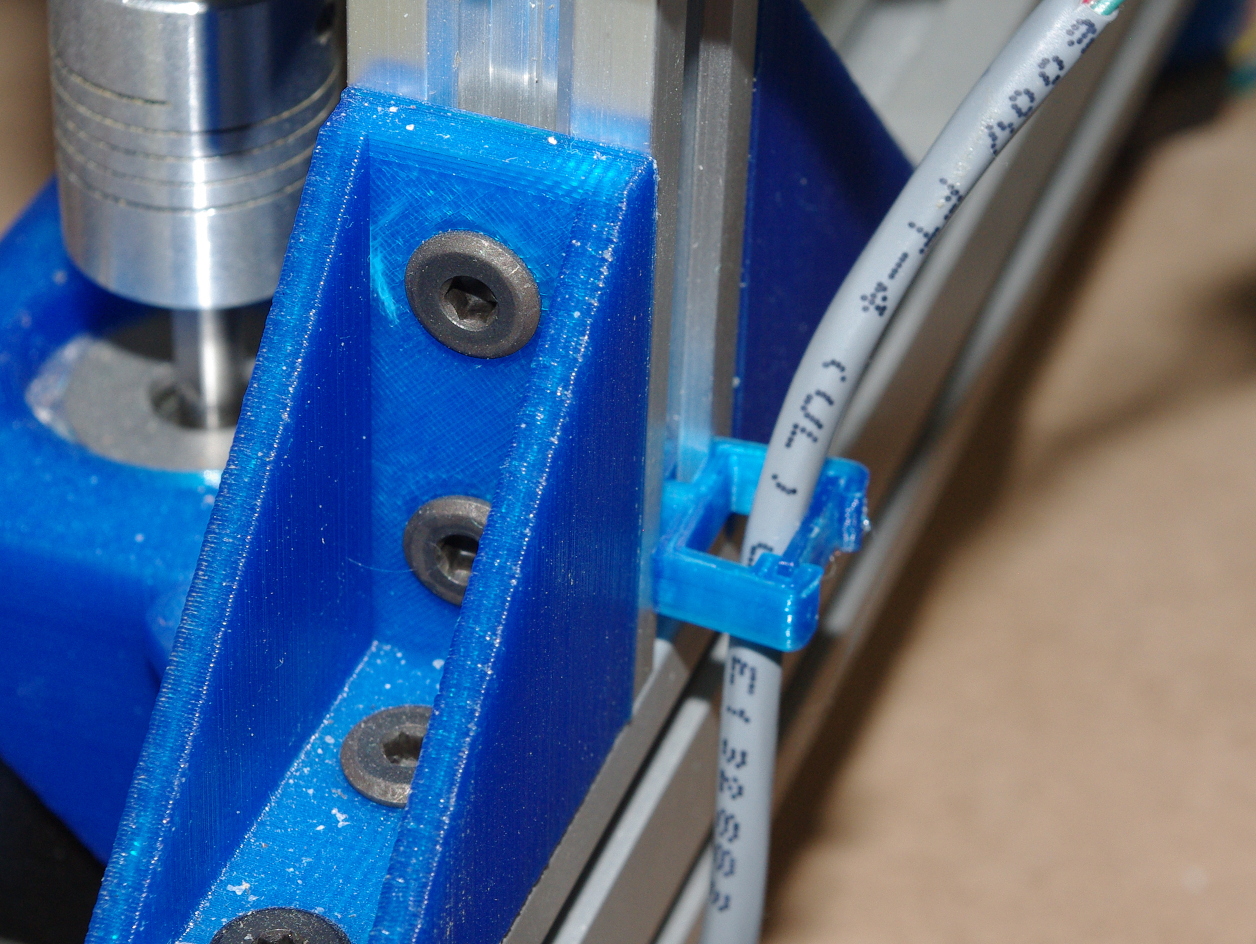 Simple T-Slot Cable Holder