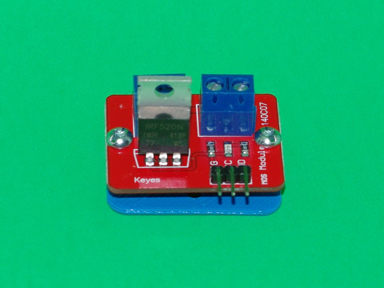 Keyes Mosfet Power Control Board Mounting And Drilling Plates