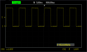 ESP8266 generated wave In C with correction