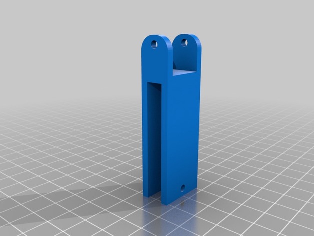 Prusa i3 Simple LCD Holder