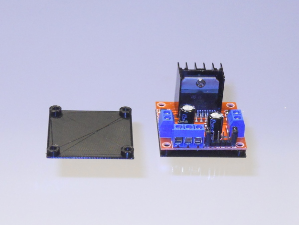 L298D Motor Driver Mouning Plate