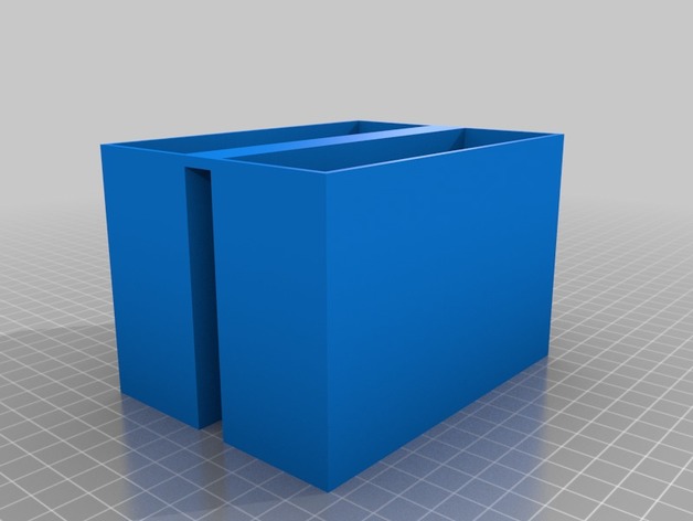 Twin Deep Buckets for Ikea Ivar Shelving System