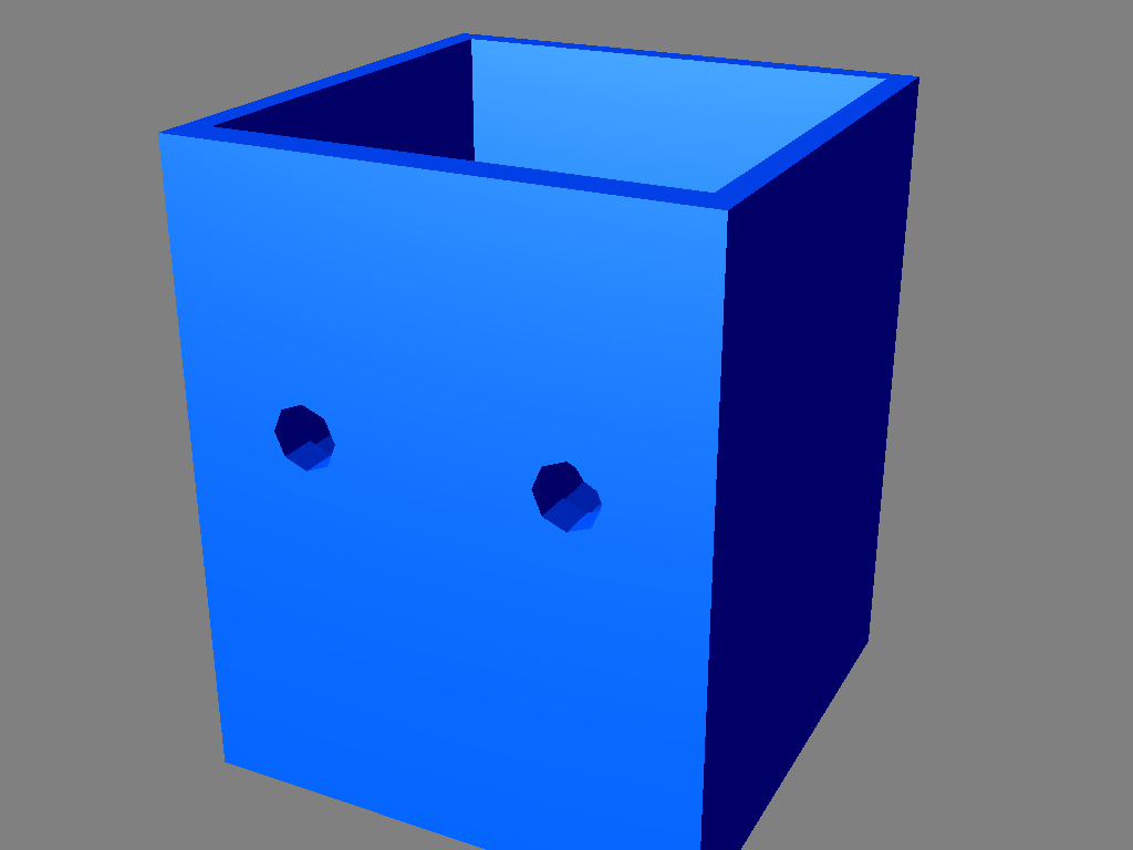 Parametric Hanging Box