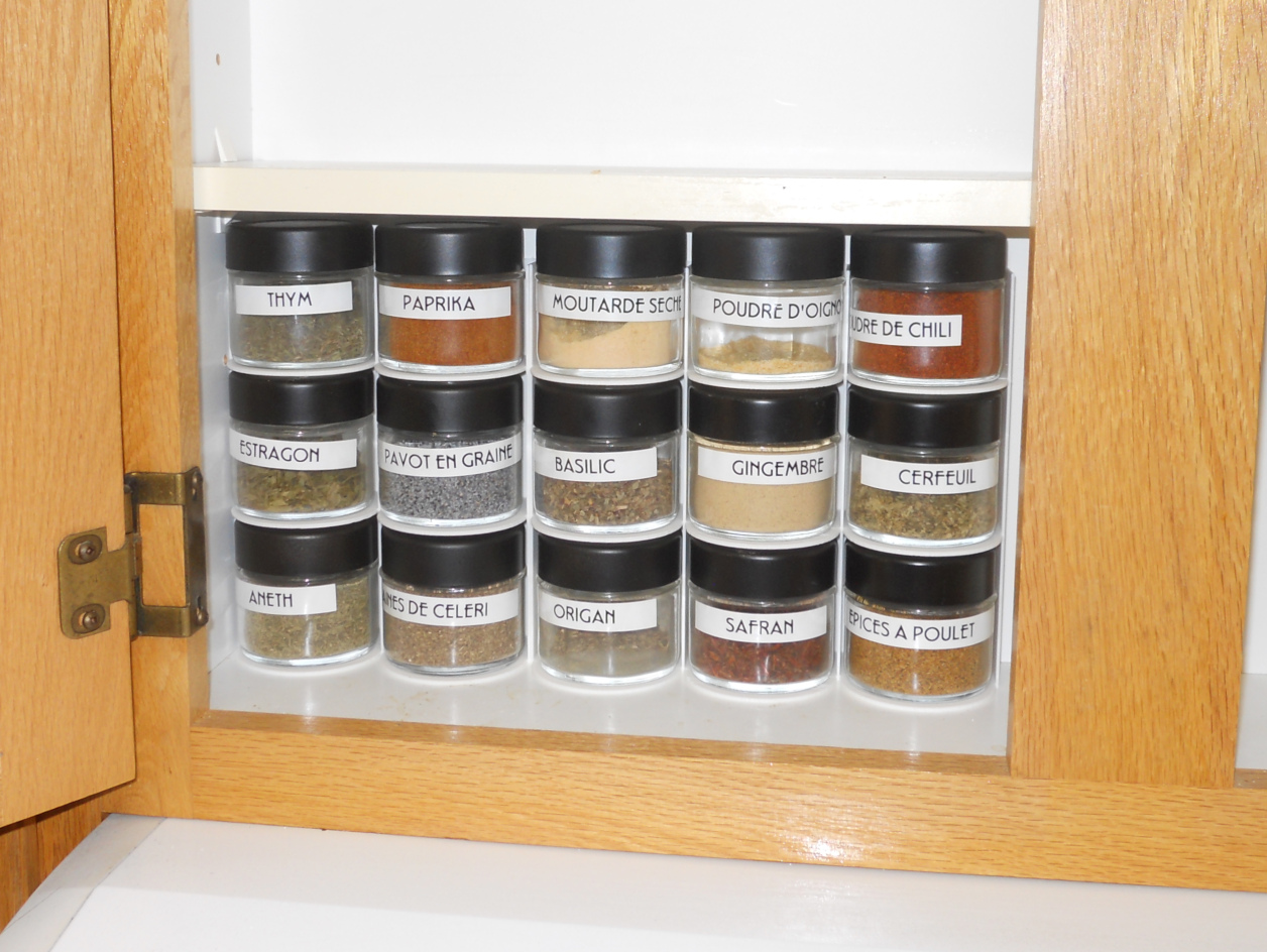 Spice Bottle Rack