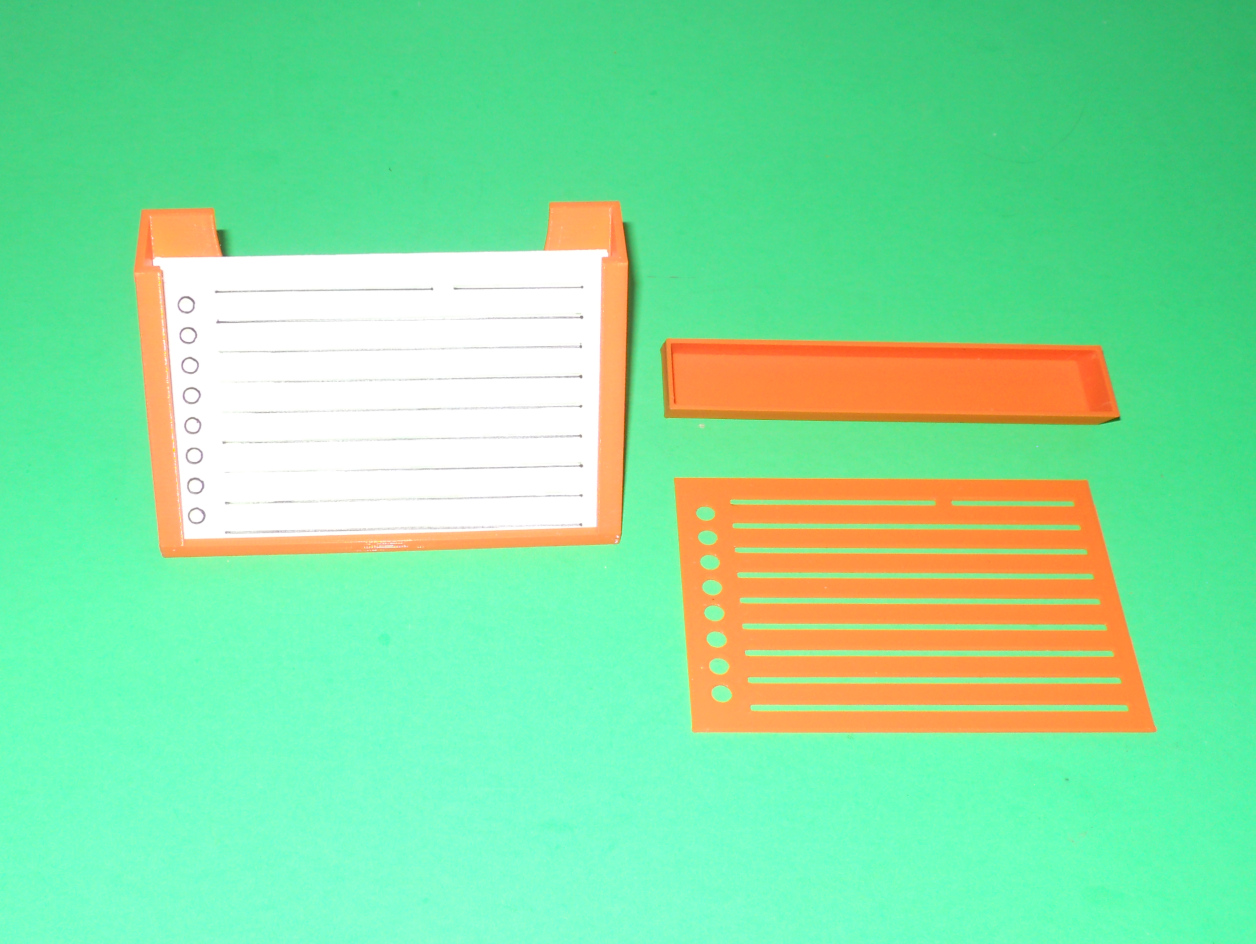 One Eight Letter Size Page To-do List