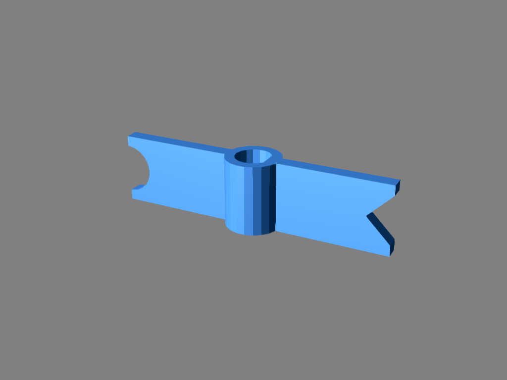 5 mm D Shaft Flag