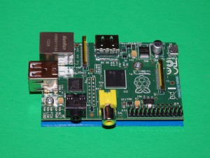 Raspberry Pi B view 1