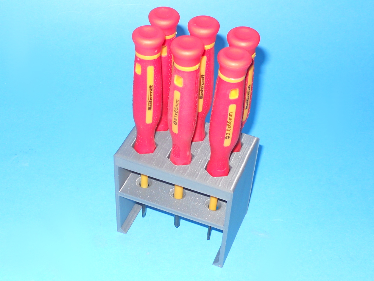 Insulated Precision Screwdriver Rack