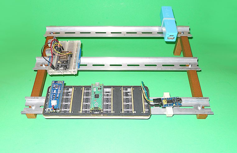 Large DIN Rail Prototyping Stand