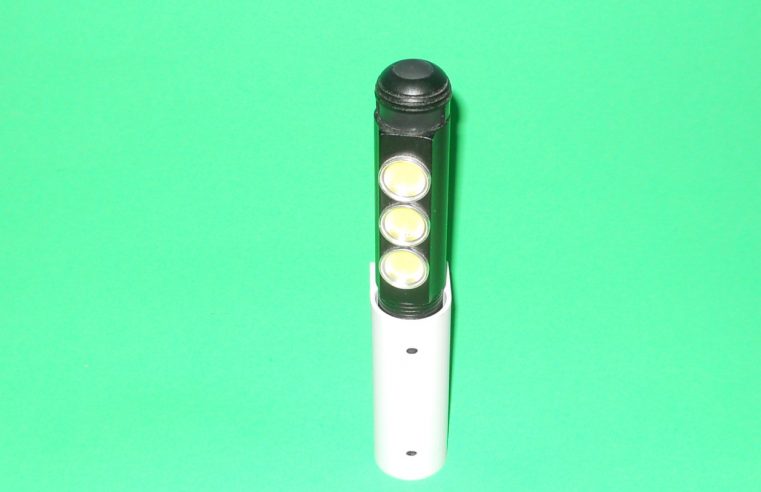 Small flashlight holder