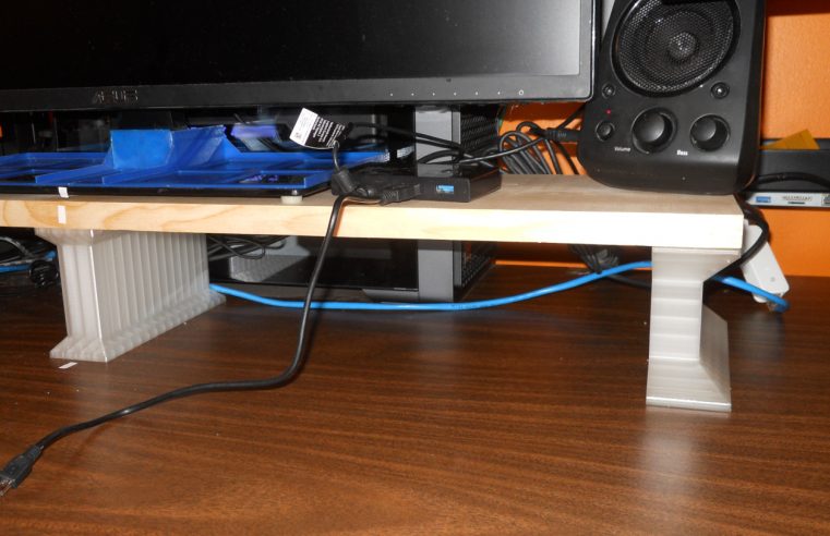 Parametric Monitor Stand Foot