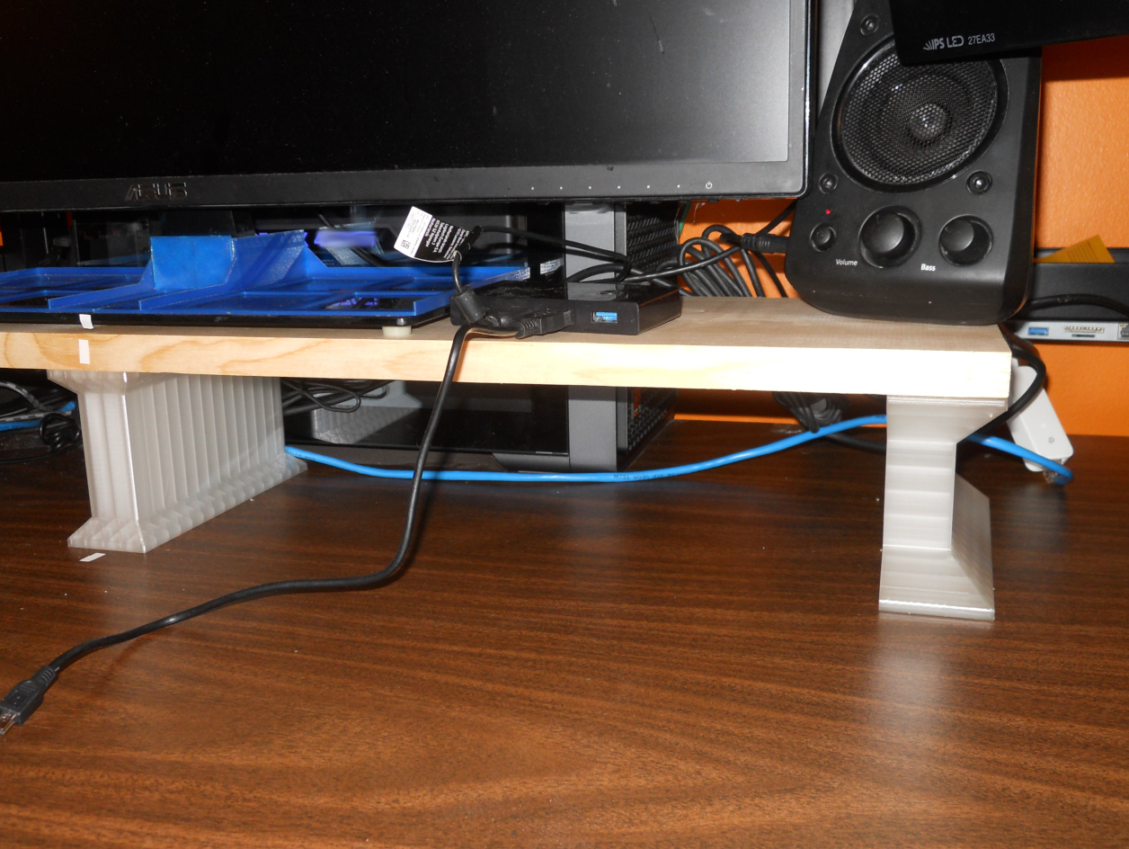 Parametric Monitor Stand Foot