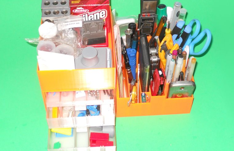 Parametric Modular Bench Organizer V2