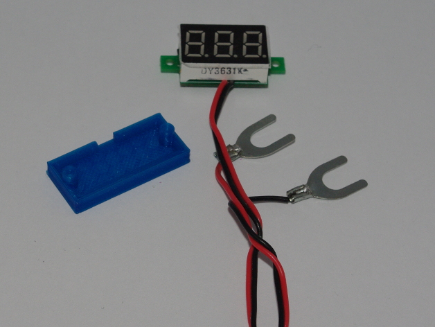 Voltmeter Support Plate
