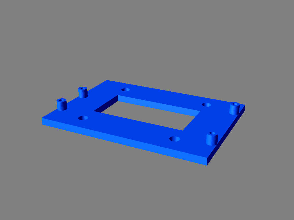 EPM240 CPLD Development Board Base Plate