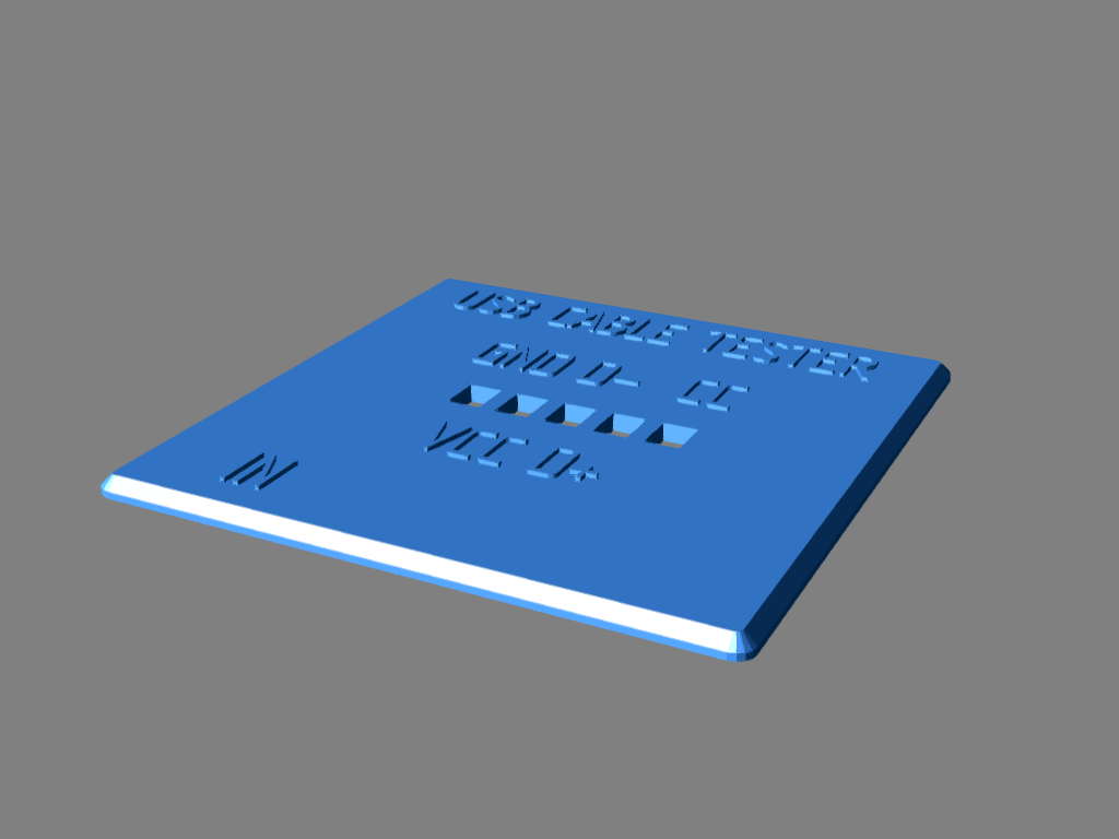 DT3 USB Cable Tester Case