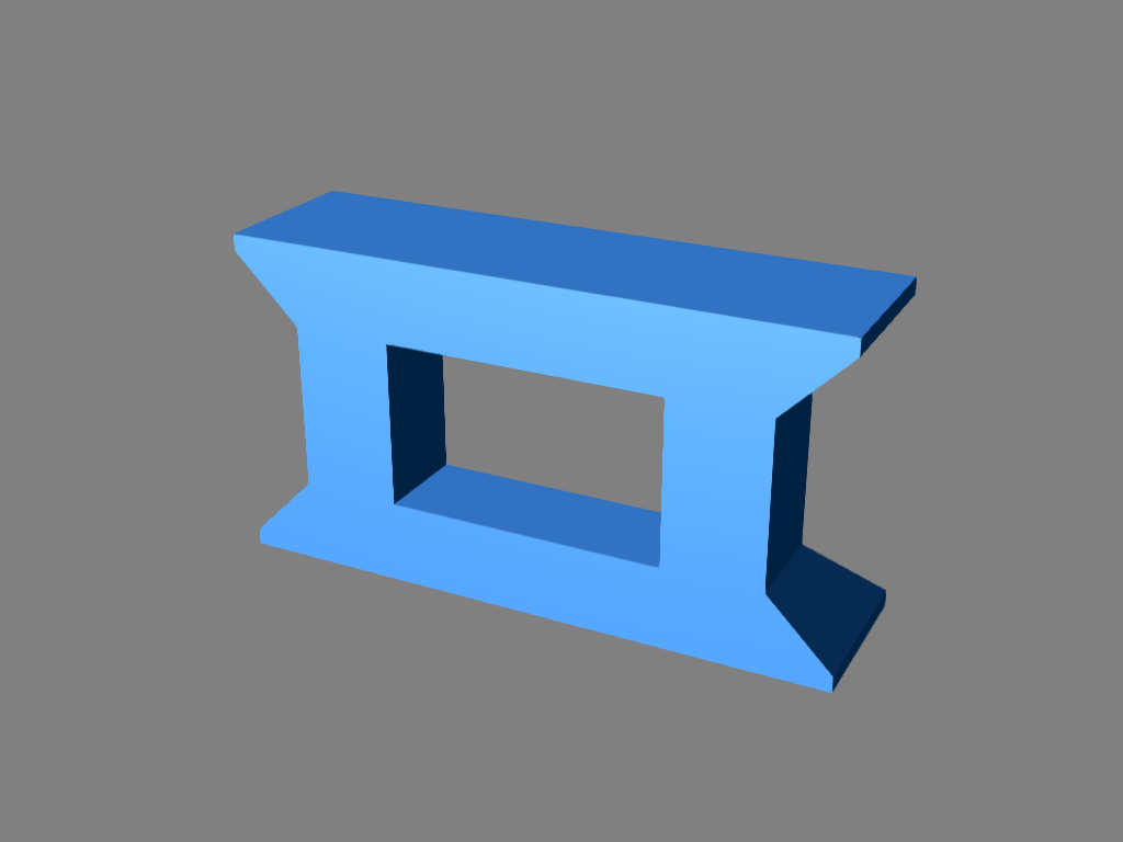 Parametric Monitor Stand Foot