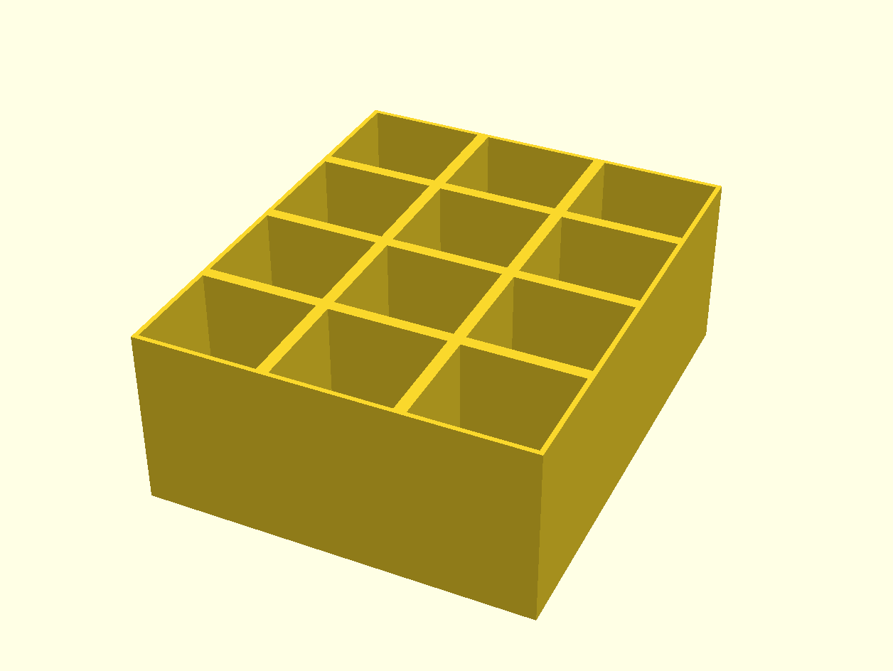 Parametric NEMA 17 Motor Storage Box with Cover